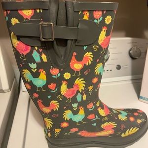 Chicken boots size 9